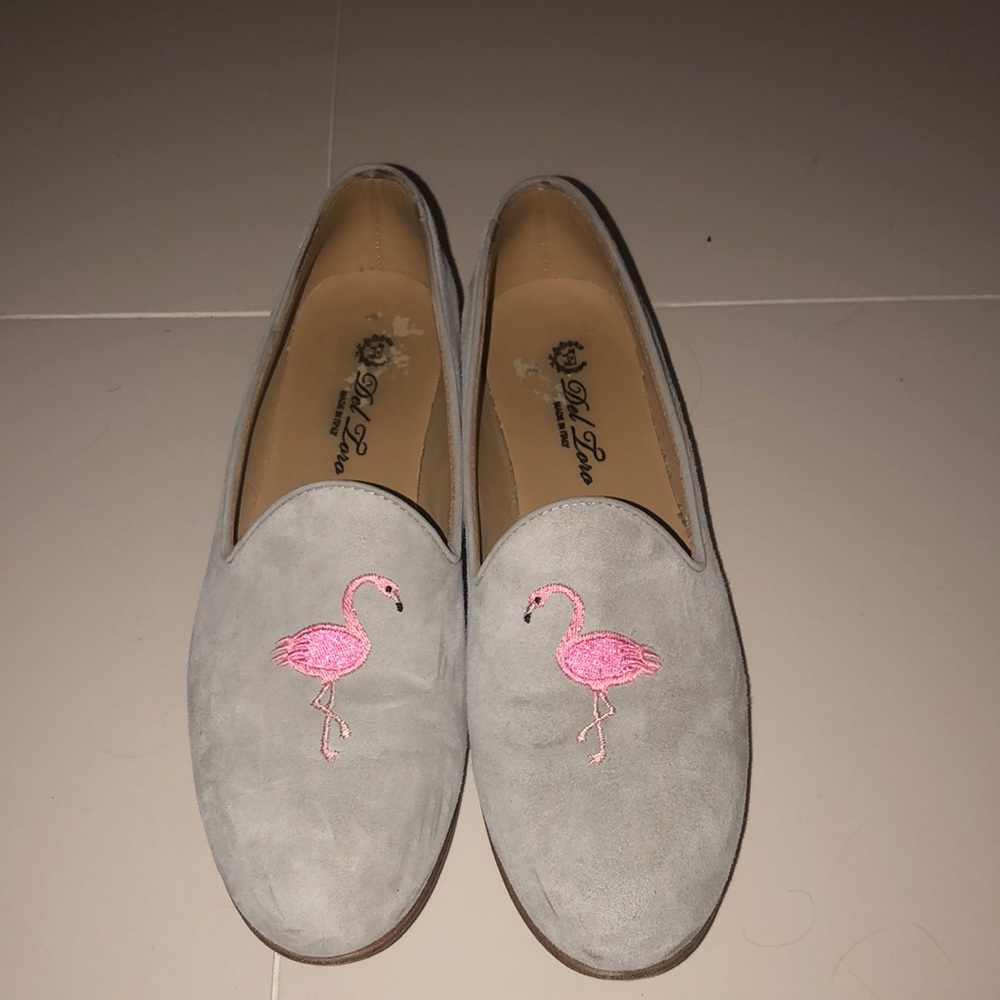 Del toro slippers with flamingo